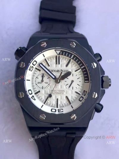 Copy Audemars Piguet Royal Oak Offshore Chronograph Watch Black Case